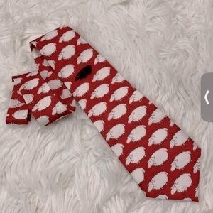Sheep Pattern Tie Black Sheep
